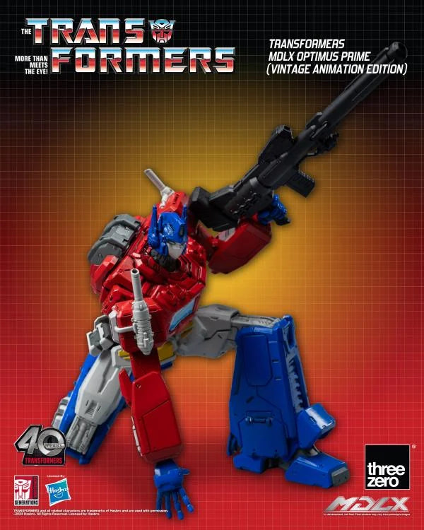 Threezero MDLX Transformers - Optimus Prime (Vintage Animation Edition)