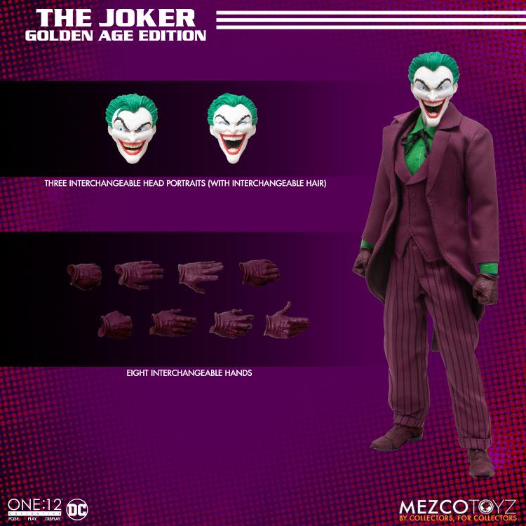 Mezco One:12 Collective DC Comics - The Joker (Golden Age Edition)