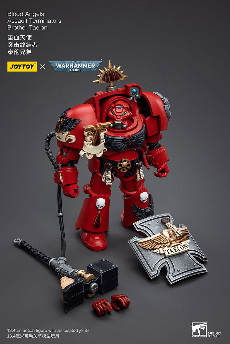 Joytoy 1/18 Warhammer 40K Blood Angels Assault Terminators Brother Taelon