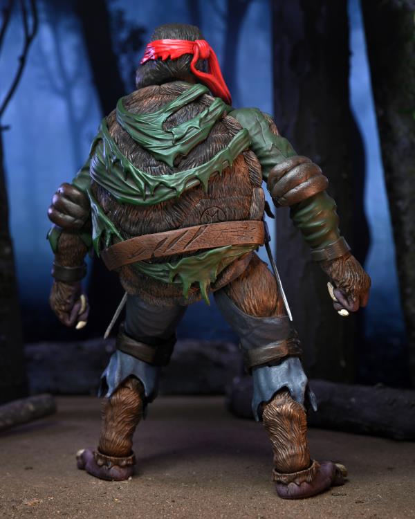 Neca Ultimate Universal Monsters x Teenage Mutant Ninja Turtles - Raphael as Wolfman