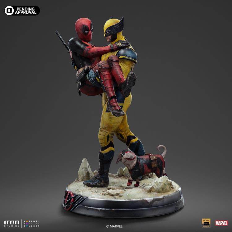 Iron Studios Art Scale 1/10 Marvel Deadpool & Wolverine - Deadpool and Wolverine [Deluxe]