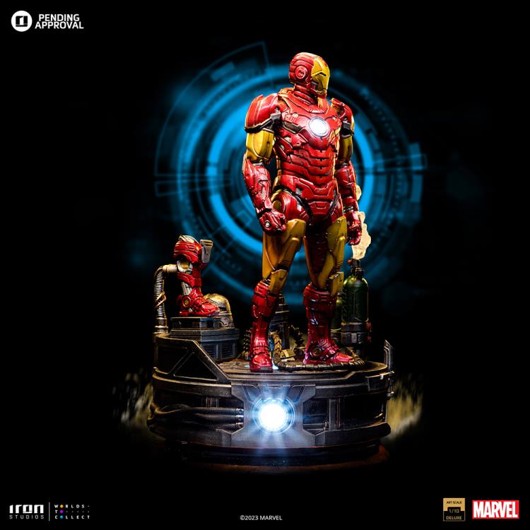 Iron Studios Art Scale 1/10 Marvel Comics Iron Man Unleashed [Deluxe]