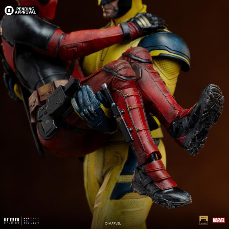 Iron Studios Art Scale 1/10 Marvel Deadpool & Wolverine - Deadpool and Wolverine [Deluxe]