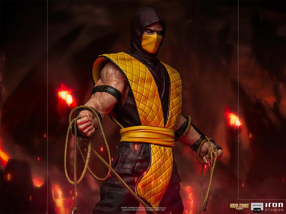 [BACKORDER] Iron Studios Art Scale 1/10 Mortal Kombat Scorpion