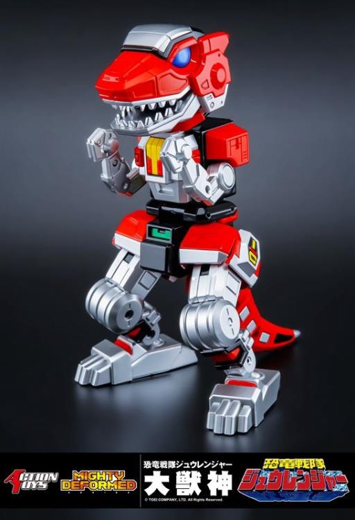 Action Toys Mighty Morphin Power Rangers Dino Megazord Daizyujin Deformed