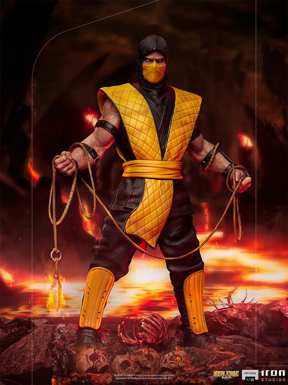 [BACKORDER] Iron Studios Art Scale 1/10 Mortal Kombat Scorpion