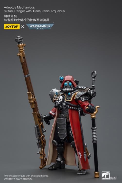 Joytoy 1/18 Warhammer 40K Adeptus Mechanicus - Skitarii Ranger with Transuranic Arquebus