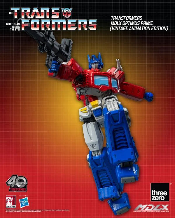 Threezero MDLX Transformers - Optimus Prime (Vintage Animation Edition)