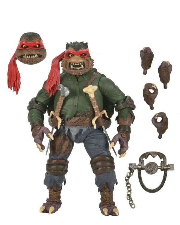 Neca Ultimate Universal Monsters x Teenage Mutant Ninja Turtles - Raphael as Wolfman