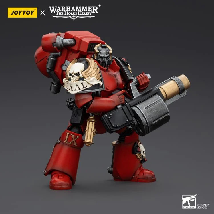 Joytoy 1/18 Warhammer 40k The Horus Heresy Blood Angels Angel's Tears Squad Arch-Erelim with Angel's Tears Grenade Launcher