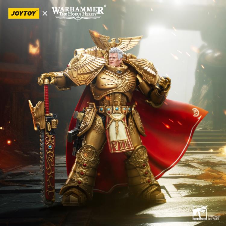 Joytoy 1/18 Warhammer 40k Imperial Fists Rogal Dorn, Primarch of the VIIth Legion