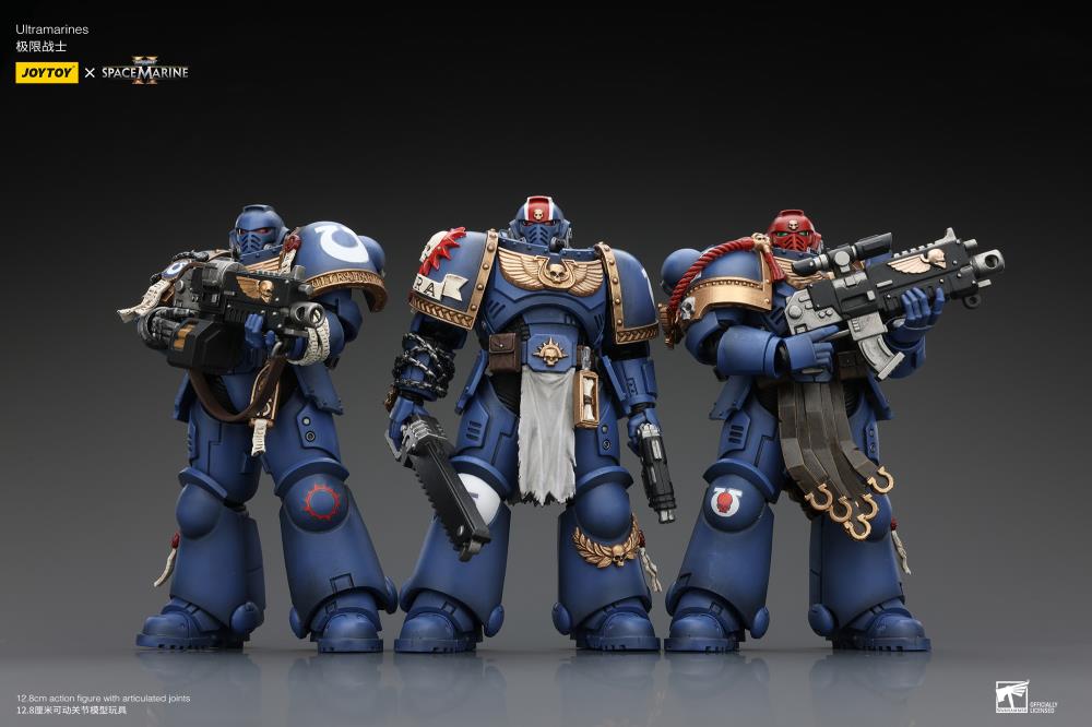 Joytoy 1/18 Warhammer 40K Space Marine 2 Ultramarines - Sergeant Gadriel