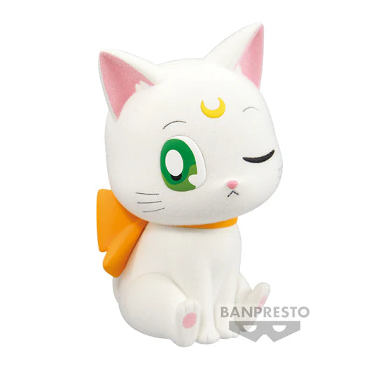 Banpresto Fluffy Puffy Pretty Guardian Sailor Moon Artemis Big Ribbon Version