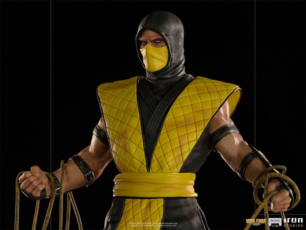 [BACKORDER] Iron Studios Art Scale 1/10 Mortal Kombat Scorpion