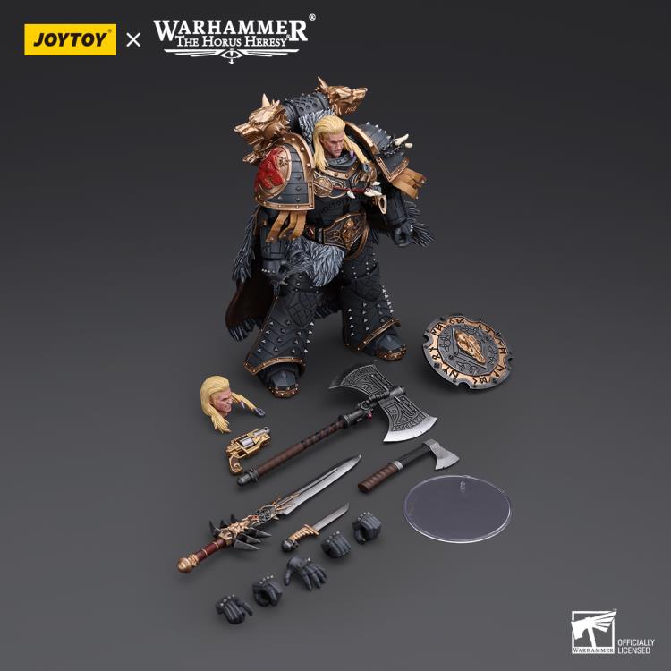 Joytoy 1/18 Warhammer The Horus Heresy Space Wolves Leman Russ Primarch of the VIth Legion