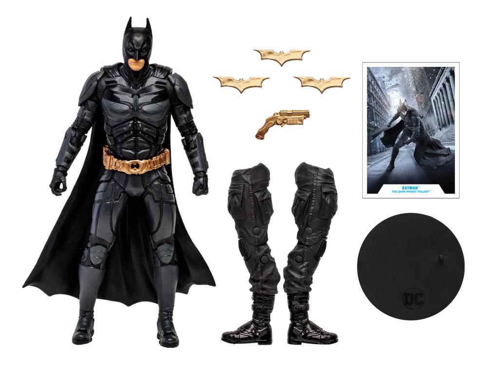 [BUNDLE] McFarlane Toys DC Multiverse The Dark Knight Trilogy Set + Batmobeast