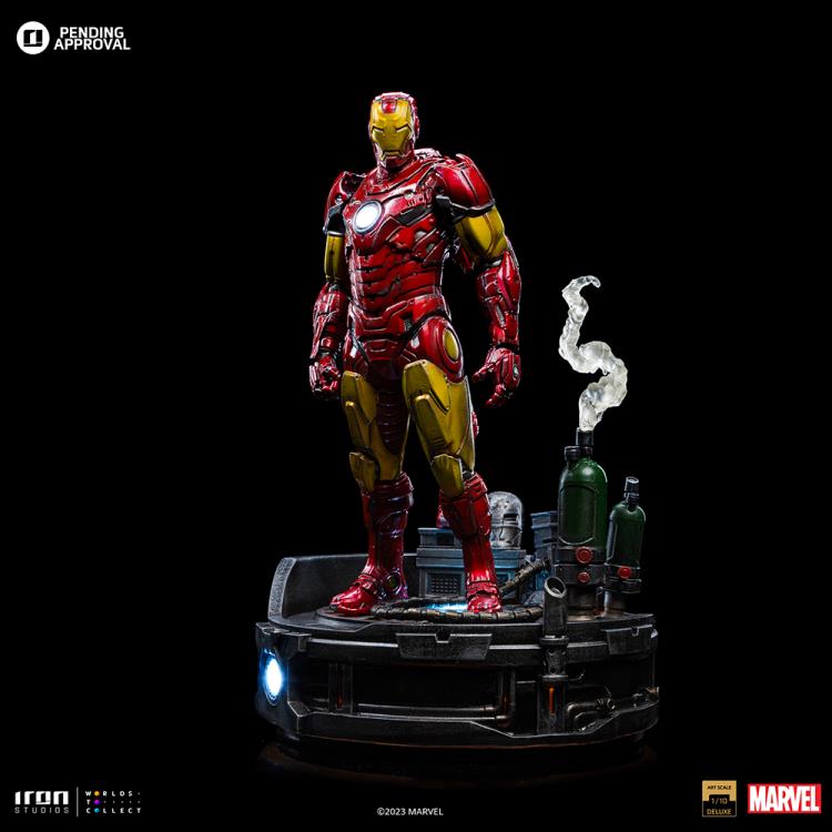 Iron Studios Art Scale 1/10 Marvel Comics Iron Man Unleashed [Deluxe]