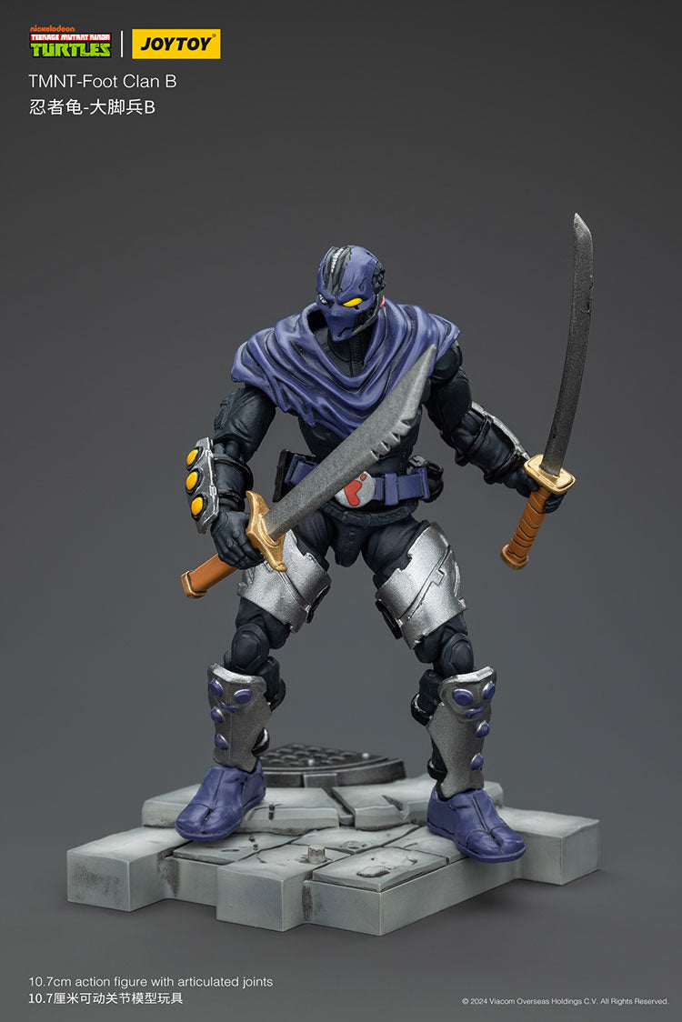 Joytoy 1/18 Teenage Mutant Ninja Turtles - Foot Clan B