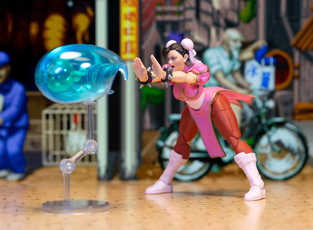 Jada Toys Ultra Street Fighter II: The Final Challengers - Chun-Li (Player 2 Pink Version)