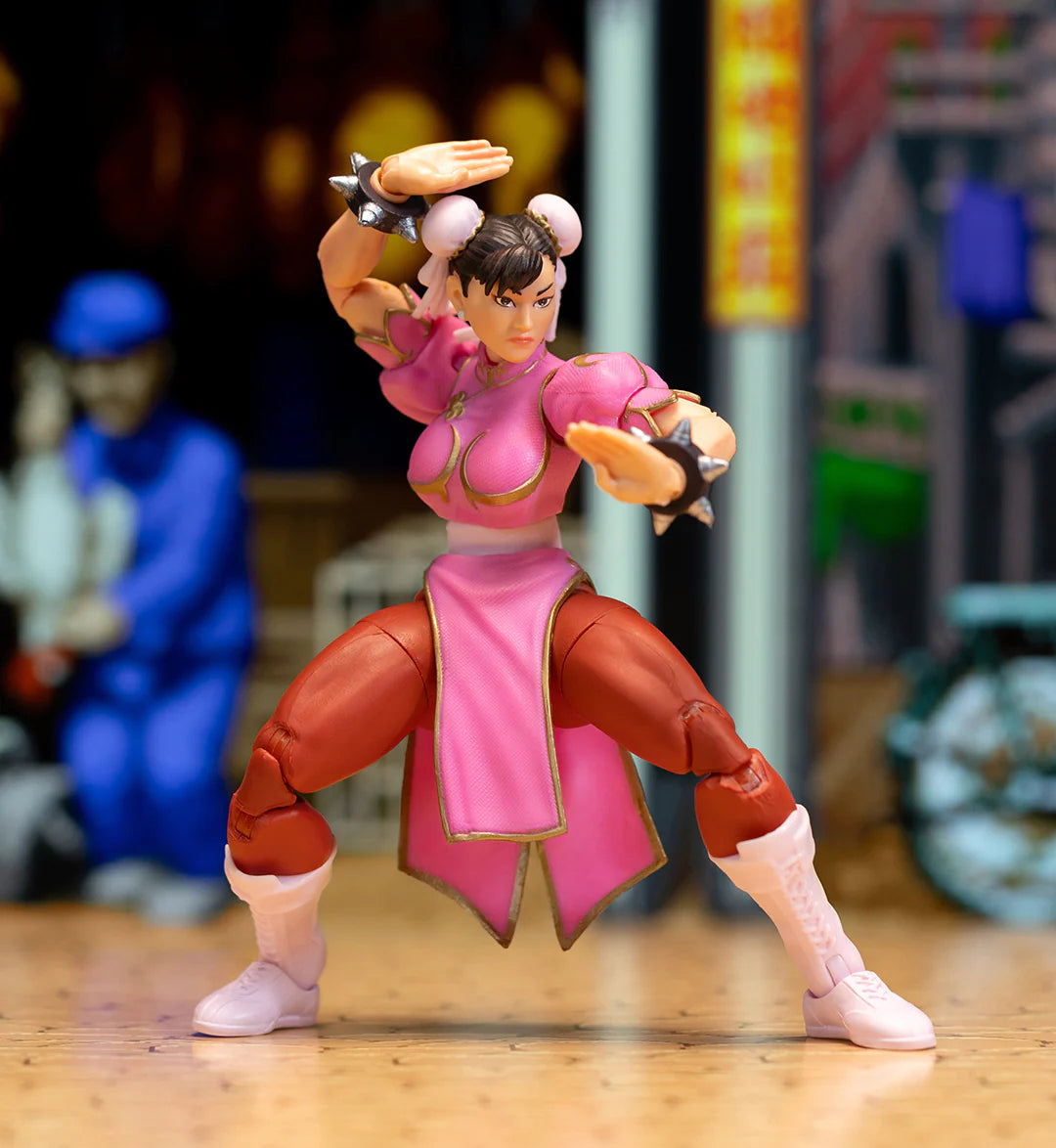 Jada Toys Ultra Street Fighter II: The Final Challengers - Chun-Li (Player 2 Pink Version)