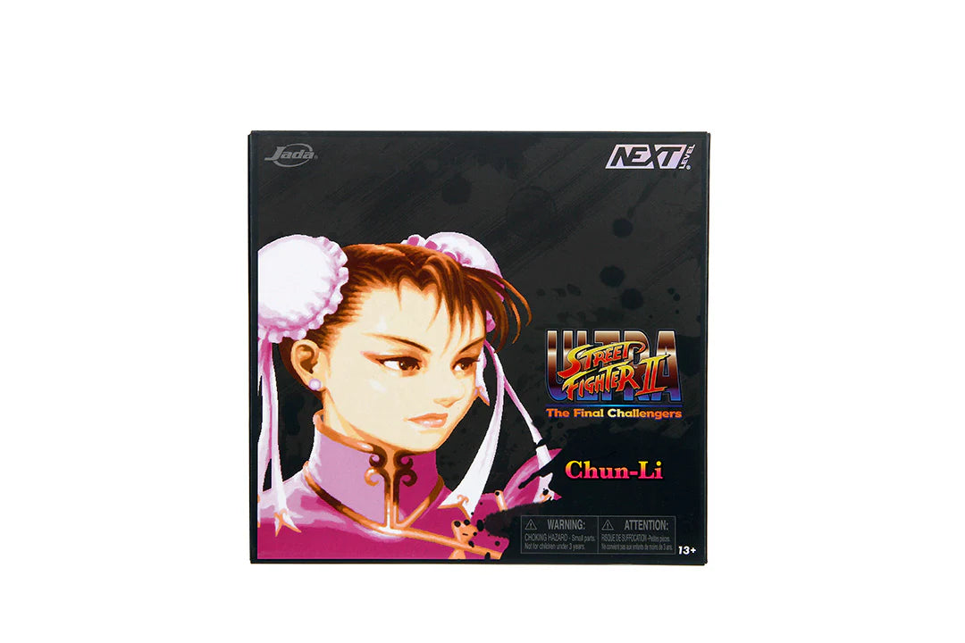 Jada Toys Ultra Street Fighter II: The Final Challengers - Chun-Li (Player 2 Pink Version)