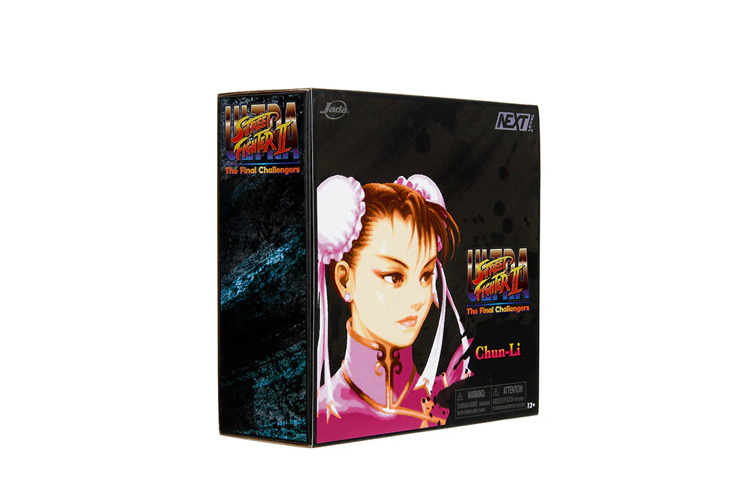 Jada Toys Ultra Street Fighter II: The Final Challengers - Chun-Li (Player 2 Pink Version)