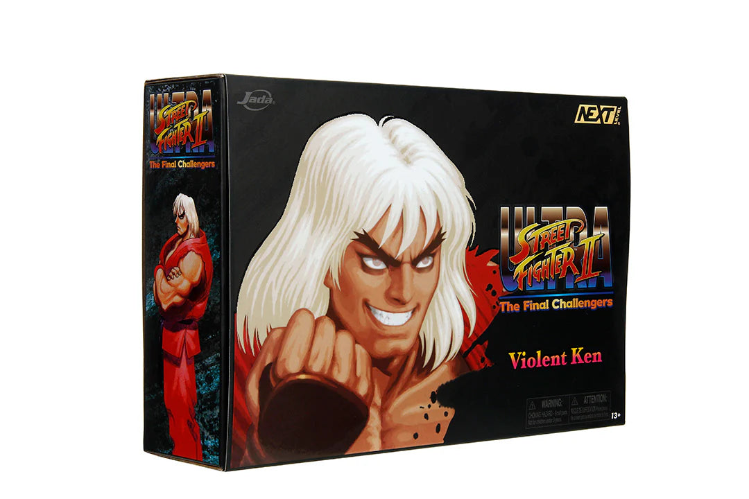 Jada Next Level Street Fighter II Ultra The Final Challengers - Violent Ken