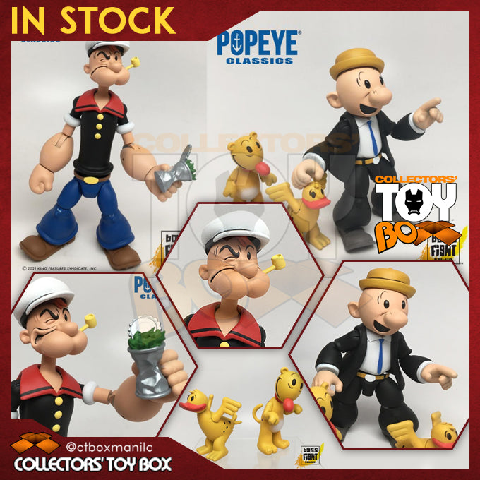 [BUNDLE] Boss Fight Studio Popeye Classics - Popeye the Sailor Man + Castor Oyl