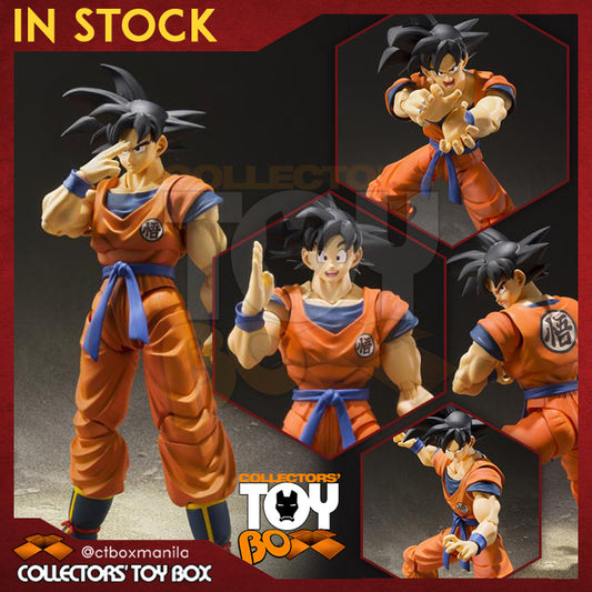 SH Figuarts Dragon Ball Son Goku A Saiyan Raised on Earth