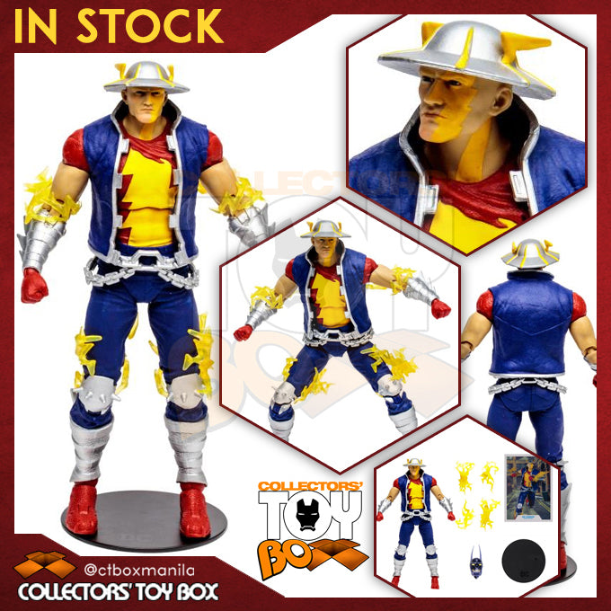 McFarlane Toys DC Multiverse Dark Nights Death Metal Speed Metal - Jay Garrick (Collect to Build: The Darkest Knight)