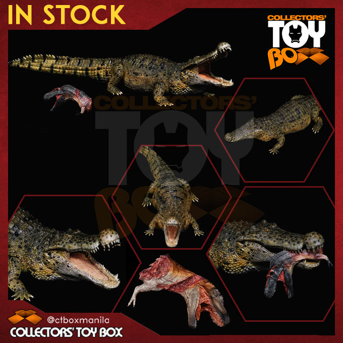 REBOR 1:35 Adult Deinosuchus hatcheri Pack Meta Deluxe [Box may have dents]