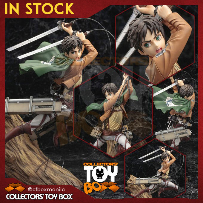 Kotobukiya Artfx-J Attack on Titan Eren Yeager Renewal Package