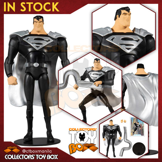 McFarlane Toys DC Animated Superman Black Suit