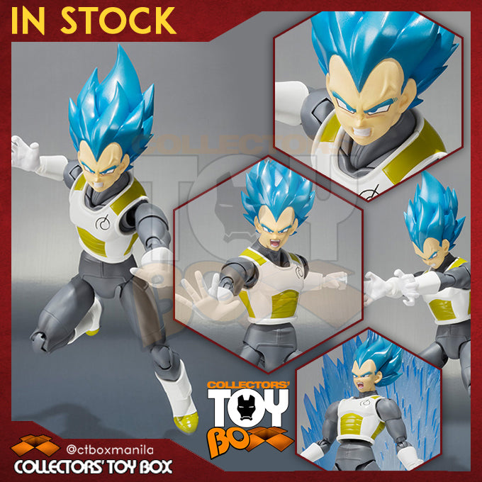 SH Figuarts Dragon Ball Resurrection F Super Saiyan God Super Saiyan Vegeta