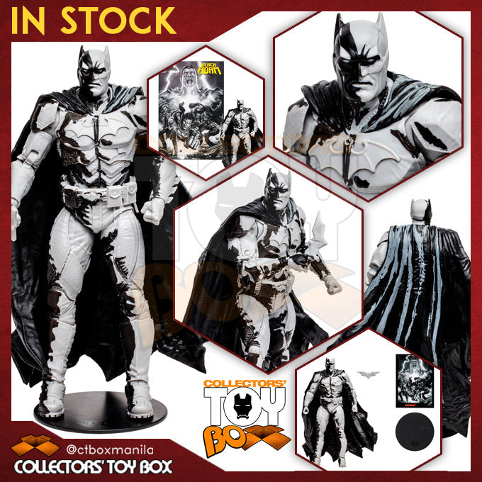 McFarlane Toys DC Direct Page Punchers Black Adam Wave - Batman Line Art Variant (Gold Label)