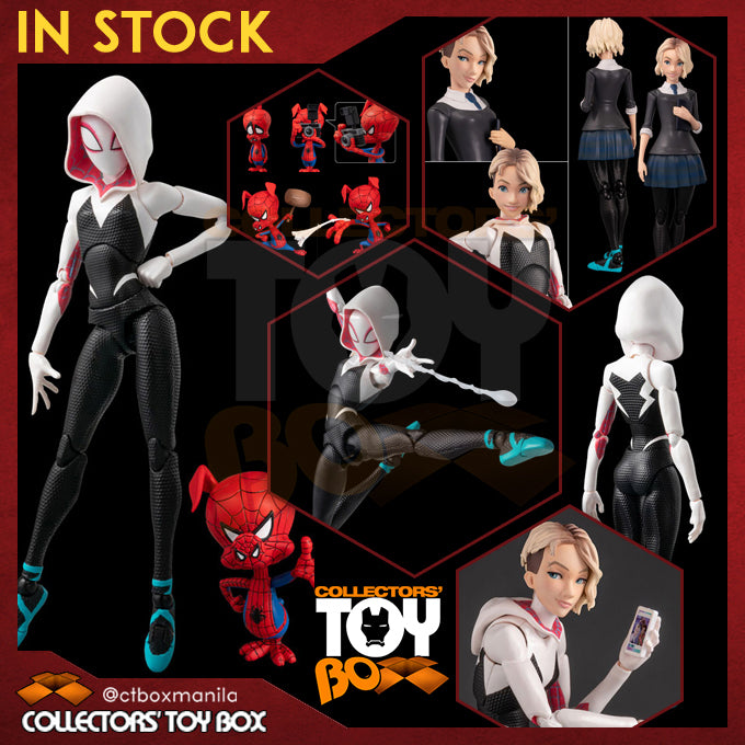 Sentinel SV Action Marvel Spider-Man Into the Spider-Verse Spider-Gwen with Spider-Ham