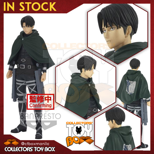 Banpresto Attack on Titan Final Season Levi