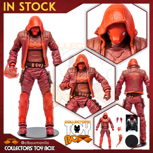 McFarlane Toys DC Multiverse Batman Arkham Knight - Red Hood Gold Label (Monochromatic)