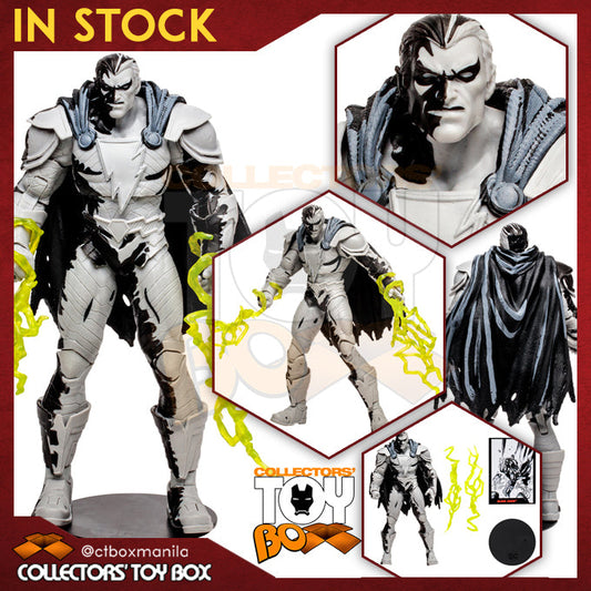 McFarlane Toys DC Direct Page Punchers 7 " Black Adam (Gold Label)(SDCC Line Art Variant)