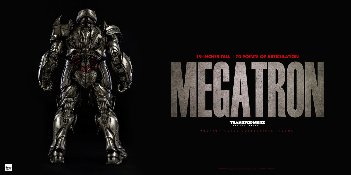 ThreeZero Premium Scale Transformers The Last Knight - Megatron (Deluxe Edition)