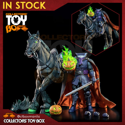 Four Horsemen Mythic Legions Figura Obscura - Headless Horseman (Spectral Green Ver.)