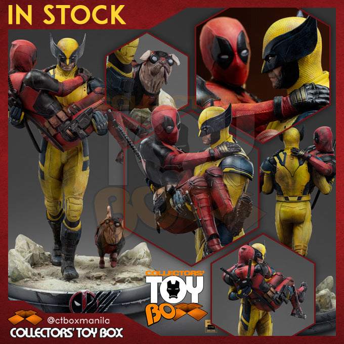 Iron Studios Art Scale 1/10 Marvel Deadpool & Wolverine - Deadpool and Wolverine [Deluxe]