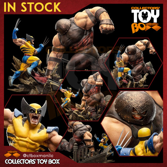 Iron Studios Art Scale 1/10 Marvel X-Men - Wolverine Vs Juggernaut