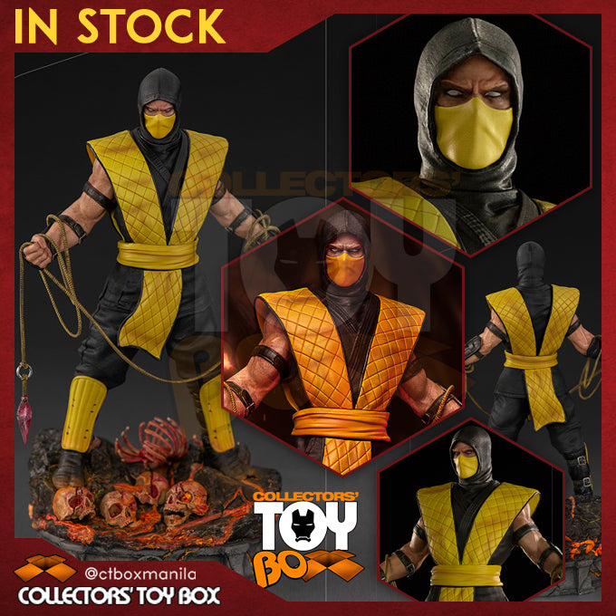 [BACKORDER] Iron Studios Art Scale 1/10 Mortal Kombat Scorpion