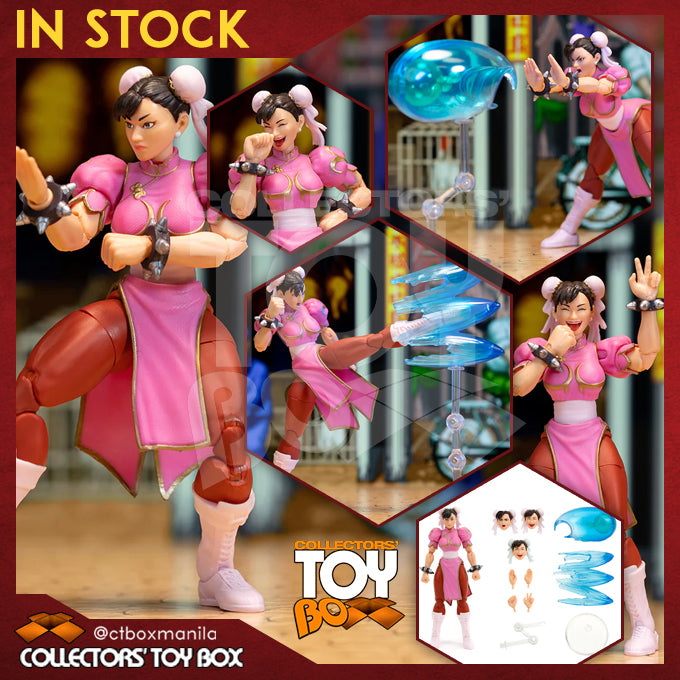 Jada Toys Ultra Street Fighter II: The Final Challengers - Chun-Li (Player 2 Pink Version)