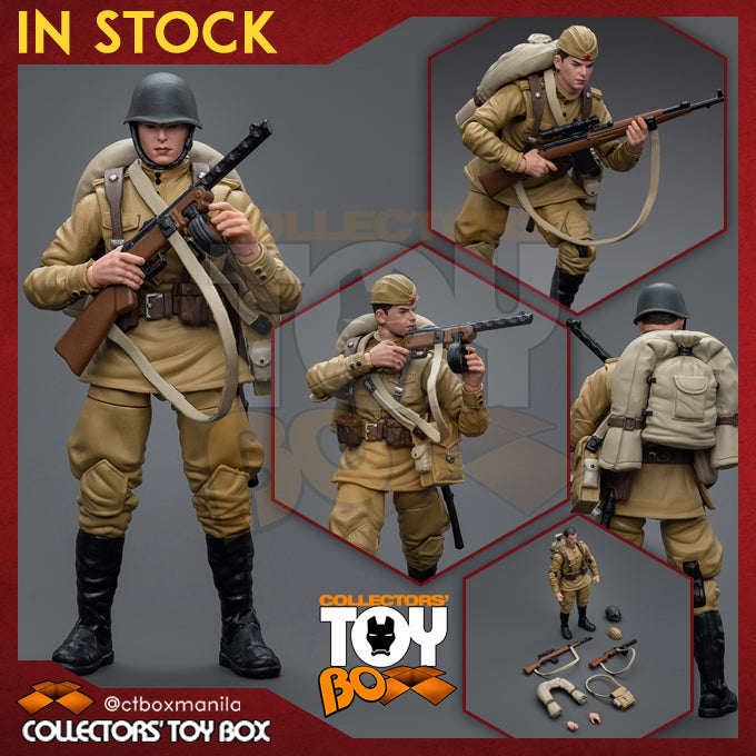 Joytoy 1/18 Military Figures WWII Soviet Infantry