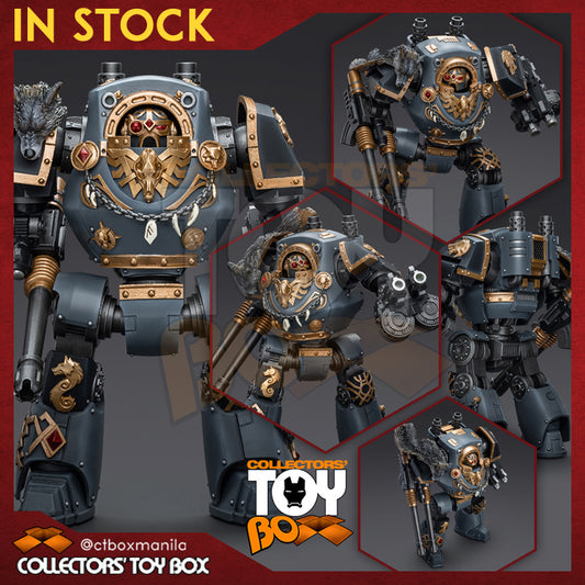 Joytoy 1/18 Warhammer The Horus Heresy Space Wolves Contemptor Dreadnought with Gravis Bolt Cannon