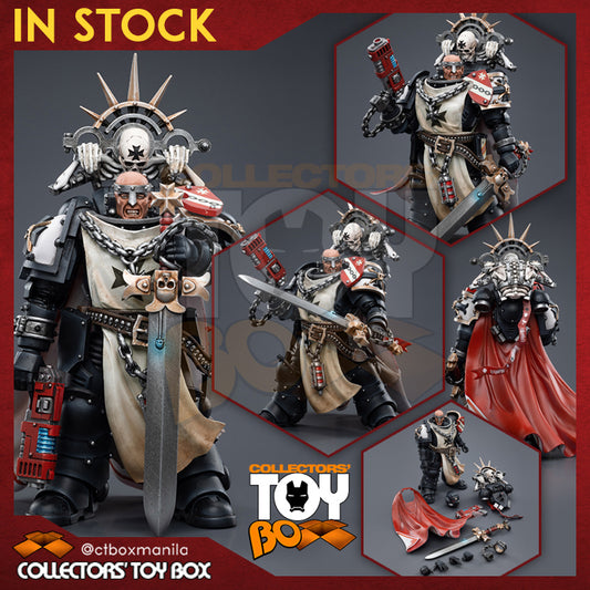 Joytoy 1/18 Warhammer 40K Black Templars Marshal Baldeckrath