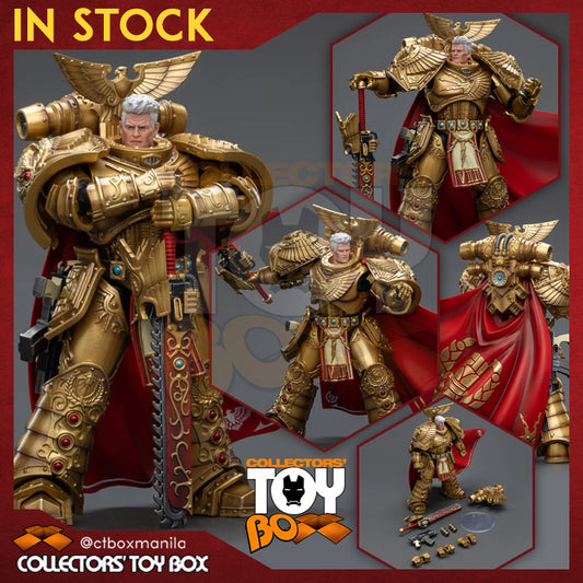 Joytoy 1/18 Warhammer 40k Imperial Fists Rogal Dorn, Primarch of the VIIth Legion