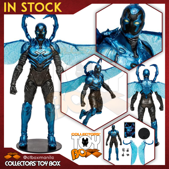 Mcfarlane Toys Dc Multiverse Blue Beetle Movie Blue Beetle Battle M Collectors Toy Box 